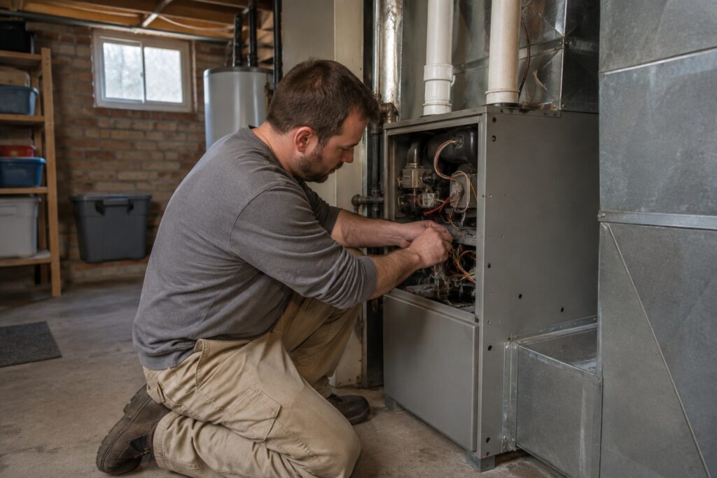 What Should Louisville Homeowners Know About a Burning Smell From the Furnace at First Startup? – illustration 1